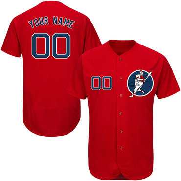 Red Sox Red Customized Flexbase New Design Jersey,We sell and wholesale Red Sox Red Customized Flexbase New Design Jersey on line form chian!